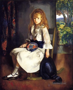  Realist Malerei - Anne in Weiß Realist Ashcan Schule George Wesley Bellows